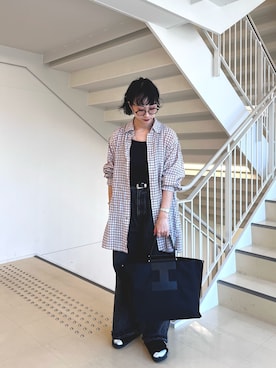 「IACUCCI（イアクッチ）のアイテム」を使った、tkgykiacさん（レディース・159cm）の夏コーディネート