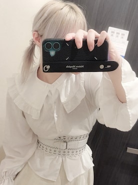 「アイテム（スマホケース/カバー）」を使った、前田寧都　ネイトマエダさん（メンズ・157cm）の秋コーディネート