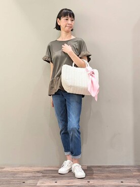 micoさん(レディース・170cm)の夏コーディネート