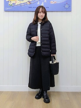 itoさん（レディース・159cm）の冬コーディネート