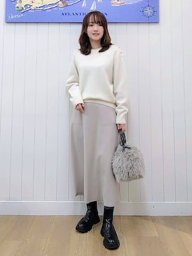 itoさん（レディース・159cm）の冬コーディネート