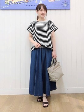 itoさん（レディース・158cm）の夏コーディネート