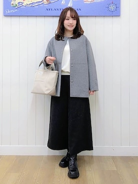 itoさん（レディース・159cm）の冬コーディネート