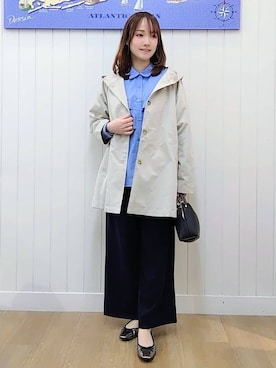 「SOUP（スープ）のアイテム」を使った、itoさん（レディース・159cm）の春コーディネート