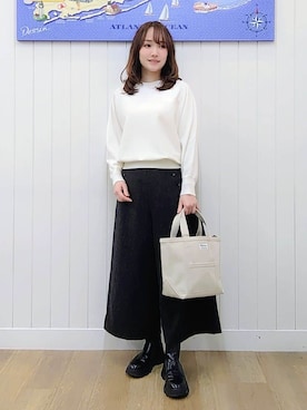 itoさん（レディース・159cm）の冬コーディネート