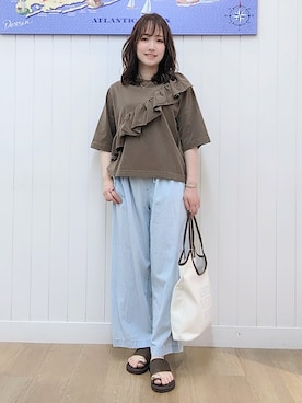 itoさん(レディース・159cm)の夏コーディネート