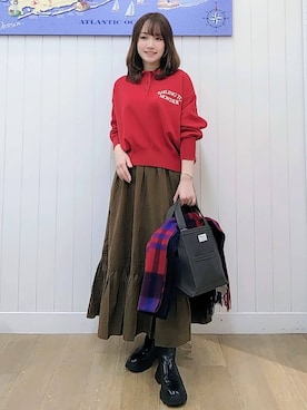 itoさん（レディース・159cm）の冬コーディネート