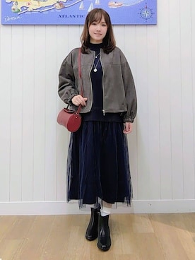 itoさん(レディース・159cm)の冬コーディネート