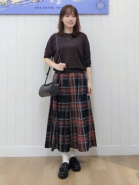 itoさん（レディース・159cm）の秋コーディネート