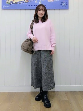itoさん（レディース・159cm）の冬コーディネート