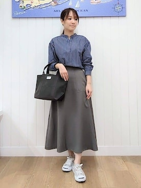 「ORCIVAL（オーシバル）のアイテム」を使った、itoさん（レディース・158cm）の秋コーディネート