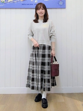 itoさん（レディース・159cm）の秋コーディネート