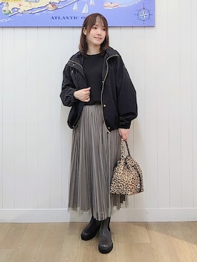 itoさん（レディース・159cm）の秋コーディネート