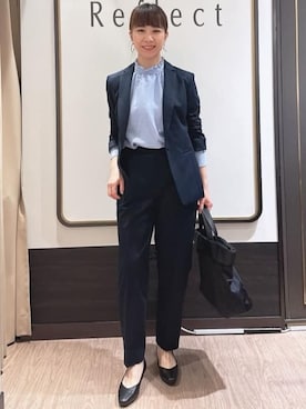 「Reflect（リフレクト）のアイテム」を使った、nekoさん（レディース・159cm）の春コーディネート