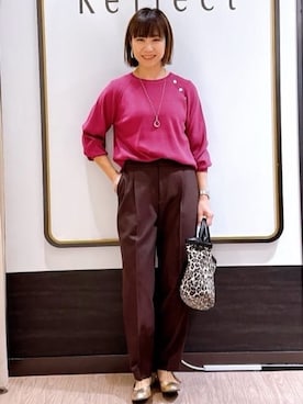 nekoさん(レディース・159cm)の冬コーディネート