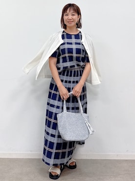 「Reflect（リフレクト）のアイテム」を使った、nekoさん（レディース・159cm）の夏コーディネート