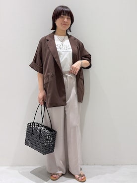 chiakiさん（レディース・156cm）の夏コーディネート