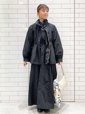 「Reflect（リフレクト）のアイテム（ワンピース/ドレス）」を使った、oiさん（レディース・155cm）の冬コーディネート