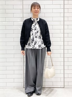 「Reflect（リフレクト）のアイテム（ワンピース/ドレス）」を使った、oiさん（レディース・155cm）の冬コーディネート