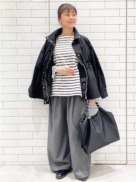 「Reflect（リフレクト）のアイテム（ワンピース/ドレス）」を使った、oiさん（レディース・155cm）の冬コーディネート