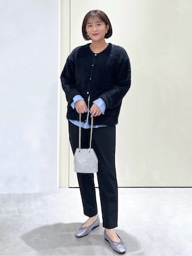 Unaさん(レディース・160cm)の冬コーディネート