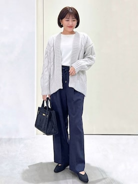 Unaさん（レディース・160cm）の冬コーディネート