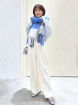 Unaさん(レディース・160cm)の冬コーディネート