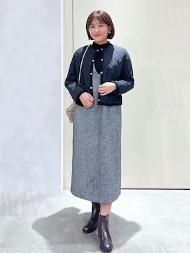 Unaさん(レディース・160cm)の秋コーディネート