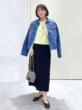 Unaさん(レディース・160cm)の冬コーディネート