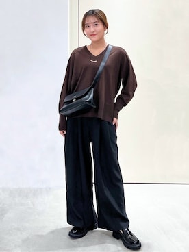 Unaさん(レディース・160cm)の秋コーディネート
