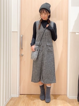 natsumiさん(レディース・160cm)の冬コーディネート
