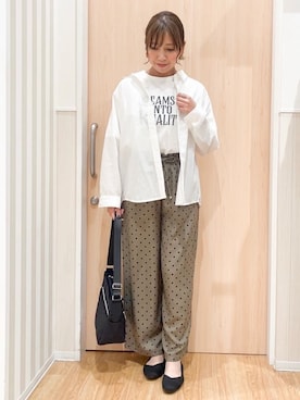 「DRESKIP（ドレスキップ）のアイテム」を使った、natsumiさん（レディース・160cm）の春コーディネート