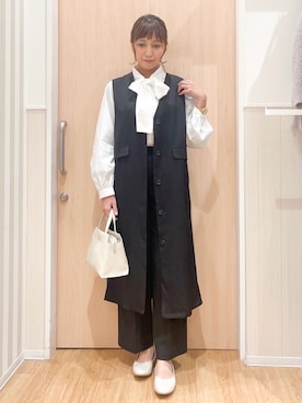「DRESKIP（ドレスキップ）のアイテム」を使った、natsumiさん（レディース・160cm）の冬コーディネート