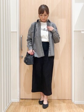 「Lee（リー）のアイテム（バッグ）」を使った、natsumiさん（レディース・160cm）の春コーディネート