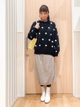 natsumiさん(レディース・160cm)の冬コーディネート