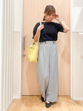 「DRESKIP（ドレスキップ）のアイテム」を使った、natsumiさん（レディース・160cm）の春コーディネート