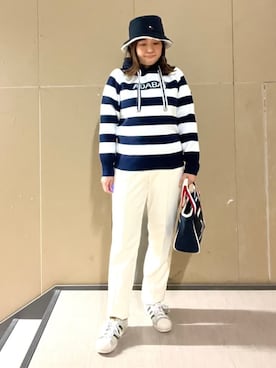 「adabat（アダバット）のアイテム」を使った、タケさん（レディース・157cm）の冬コーディネート