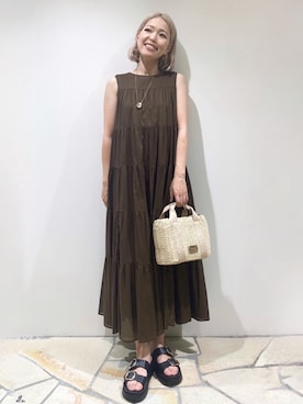 rieさん（レディース・163cm）の夏コーディネート