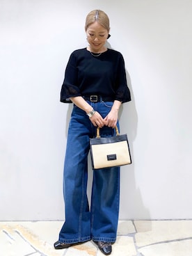 「OPAQUE.CLIP（オペークドットクリップ）のアイテム」を使った、rieさん（レディース・163cm）の春コーディネート