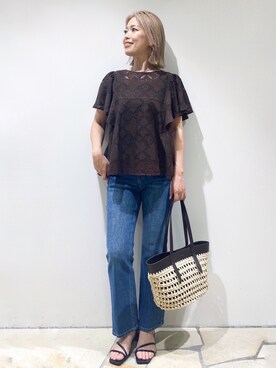 rieさん(レディース・163cm)の春コーディネート