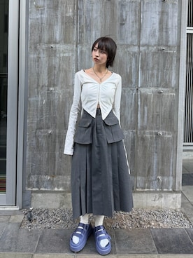 「UGG（アグ）のアイテム（シューズ）」を使った、琉月/ルナさん（レディース・158cm）の春コーディネート