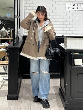 れみ　　さん（レディース・157cm）の秋コーディネート