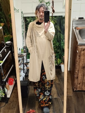 「アイテム（その他アウター）」を使った、tentotenkichiさん（メンズ・170cm・40代）の冬コーディネート