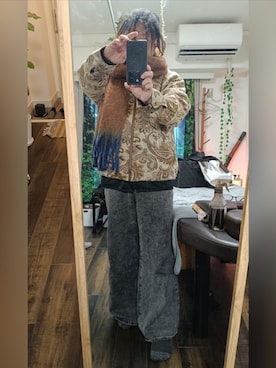 「アイテム（ブルゾン）」を使った、tentotenkichiさん（メンズ・170cm・40代）の冬コーディネート