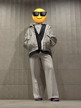 「メンズファッション」｜政宗さん（メンズ・178cm）の冬コーディネート