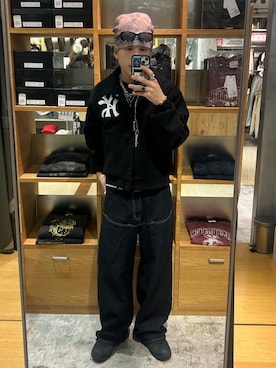 「アイテム（ジャケット/アウター）」を使った、Rionさん（メンズ・170cm・10代）の秋コーディネート