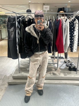 「アイテム（帽子）」を使った、Rionさん（メンズ・170cm・10代）の秋コーディネート