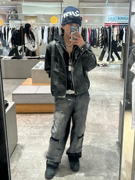 Rionさん（骨格ストレート・メンズ・170cm）の秋コーディネート