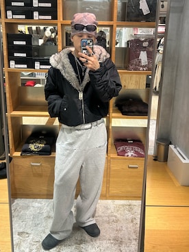 「アイテム（ニットキャップ/ビーニー）」を使った、Rionさん（メンズ・170cm・10代）の秋コーディネート