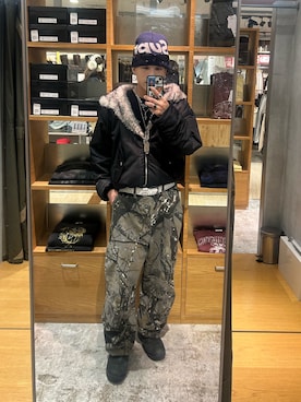 「アイテム（ブルゾン）」を使った、Rionさん（メンズ・170cm・10代）の秋コーディネート